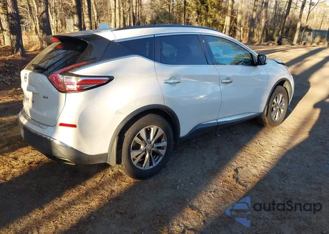 2016 Nissan Murano Sv z USA, uszkodzony, nr VIN 5N1AZ2MG8GN155689